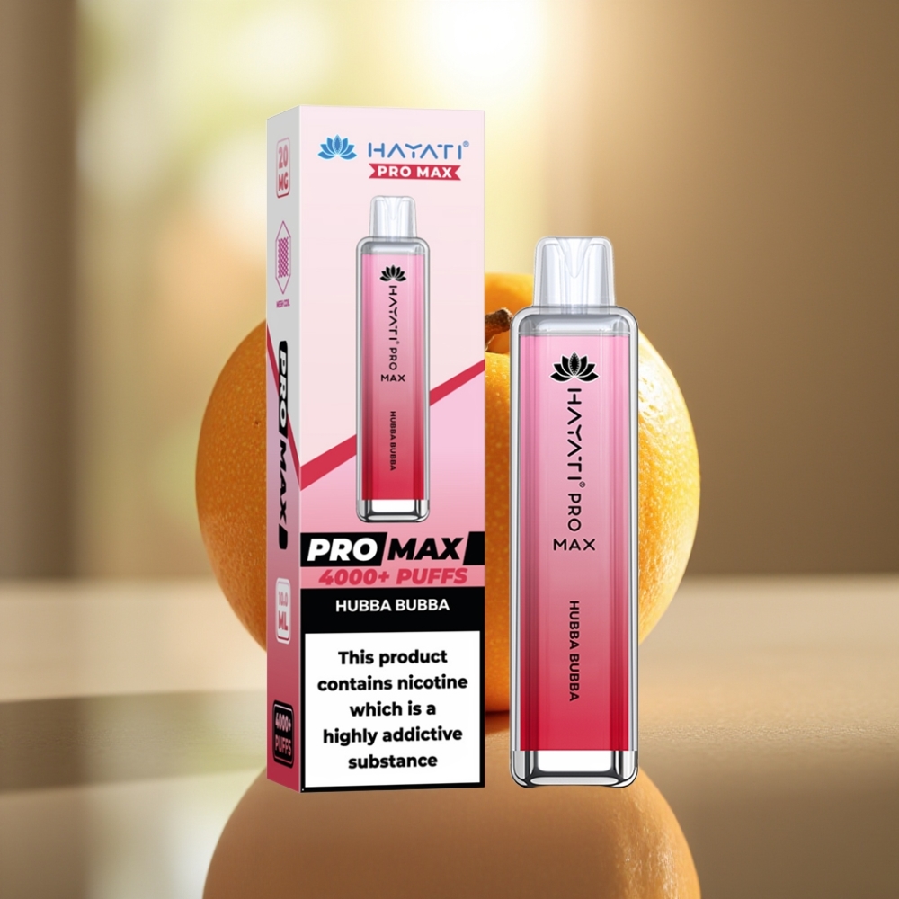 Hayati Pro Max 4000 Puffs Disposable Vape Hubba Bubba - 1400mAh Akku 2/5 Nikotiini