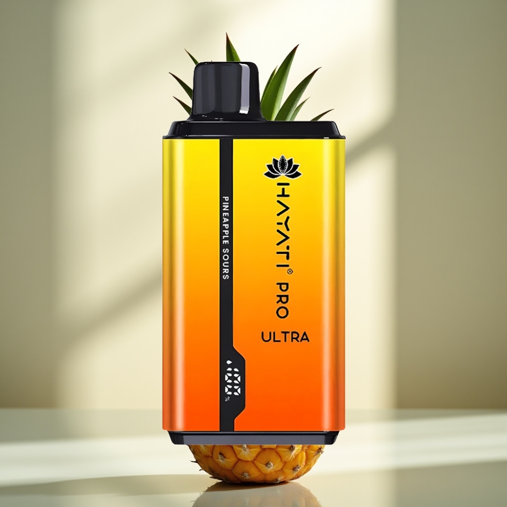 Hayati Pro Ultra 15000 Puffit Disposable Vape Ananas-Katkero 12ml ×2 850mAh