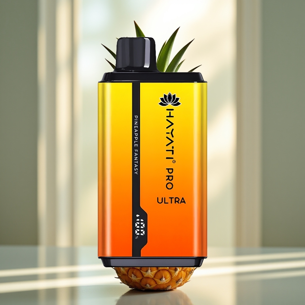 Hayati Pro Ultra 15000 Puffit Disposable Vape Ananaskuvitelma 2×12ml 2