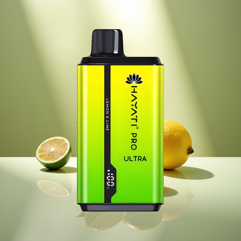 Hayati Pro Ultra 15000 Puffs 850mAh Sitruuna  Lime