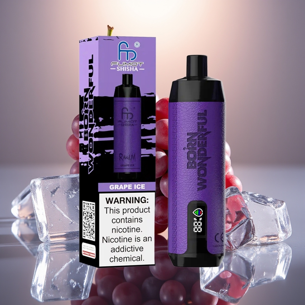 RandM Fumot Shisha 10000 Puffs 18ml Type-C Viinijää