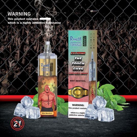 RandM Vape Factory - RandM Tornado 10000 ilmavirran säätövape laite 1kpl 020X2122 oranssi lime cocktail