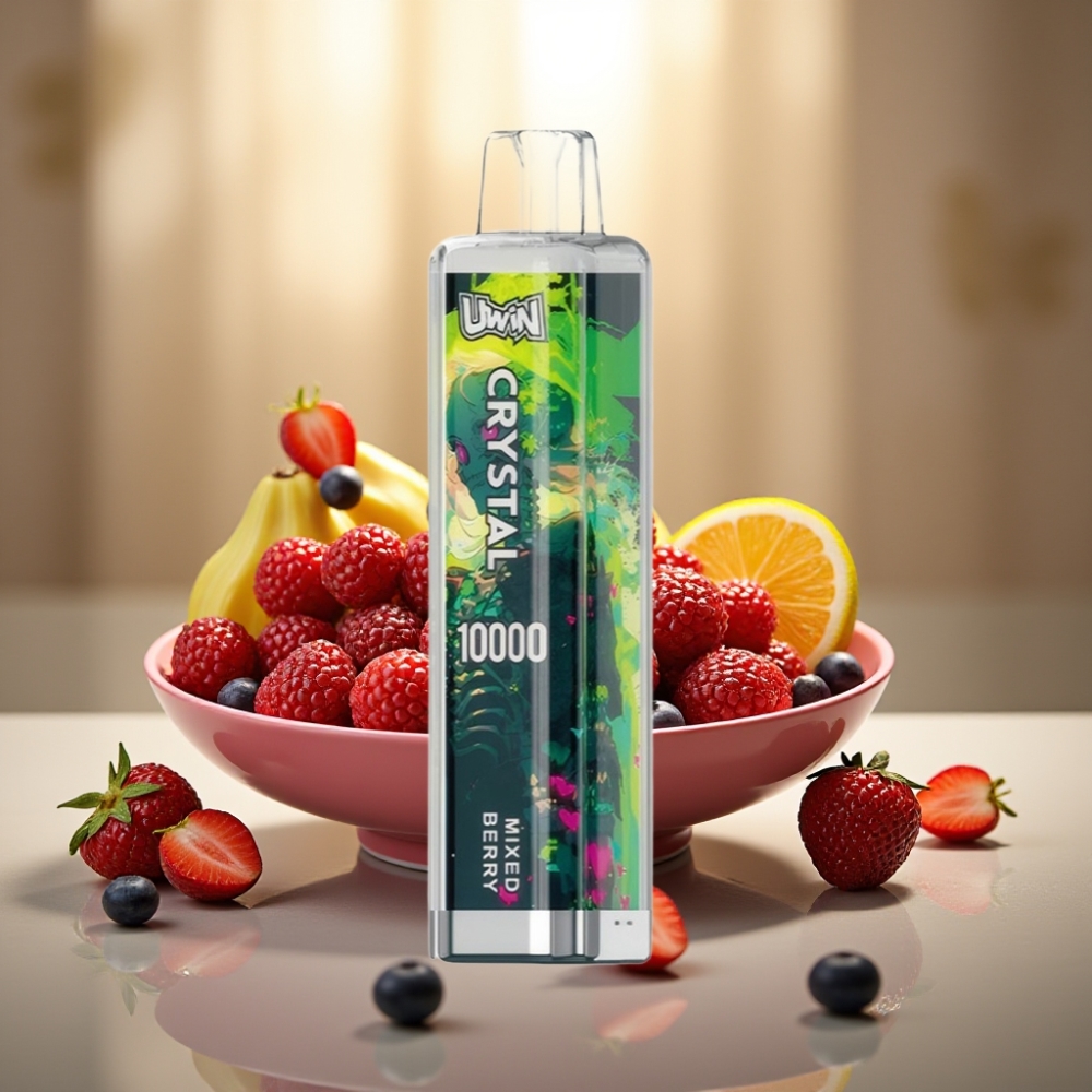 UWIN Crystal 10000 Puffs Sekamarien RGB-valot 18ml