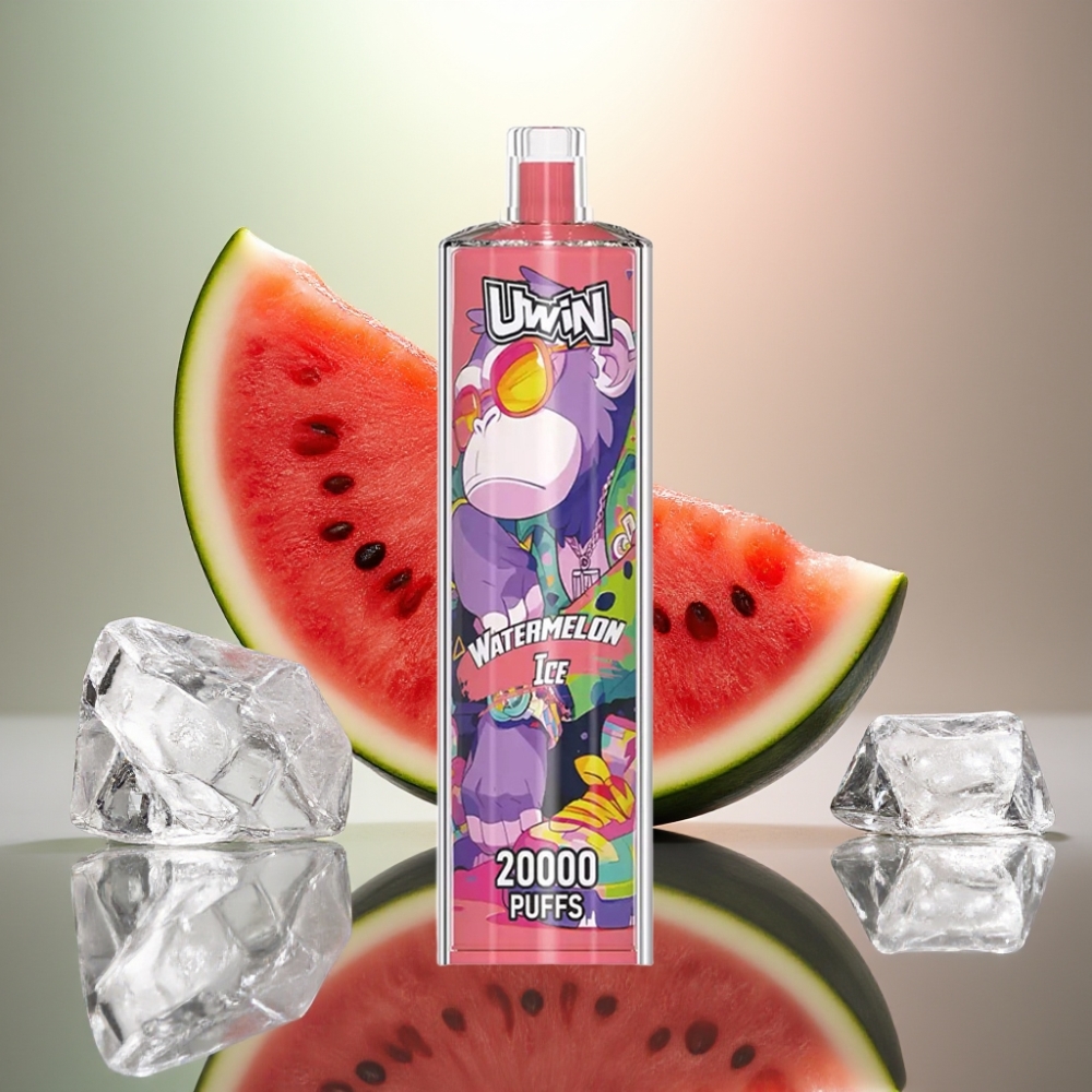 Uwin Shisha Hookah Crystal 20000 Puffs Vesijääarpinen Mesh-käämi Type-C