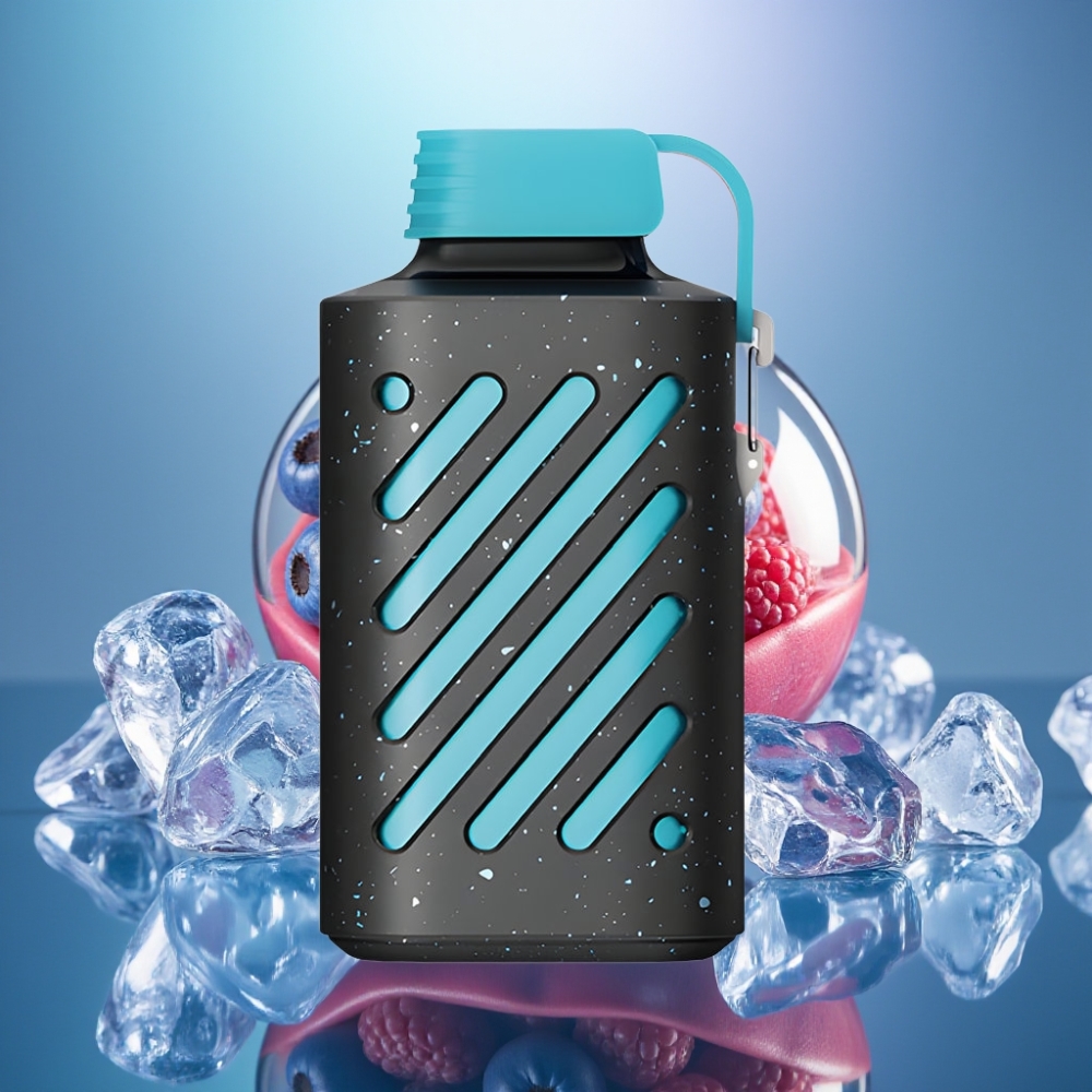 VOZOL GEAR 10000 Kertakäyttö Vape Sininen Vadelma-Jää 10000 Puffs 20 ml Nestemäisyys