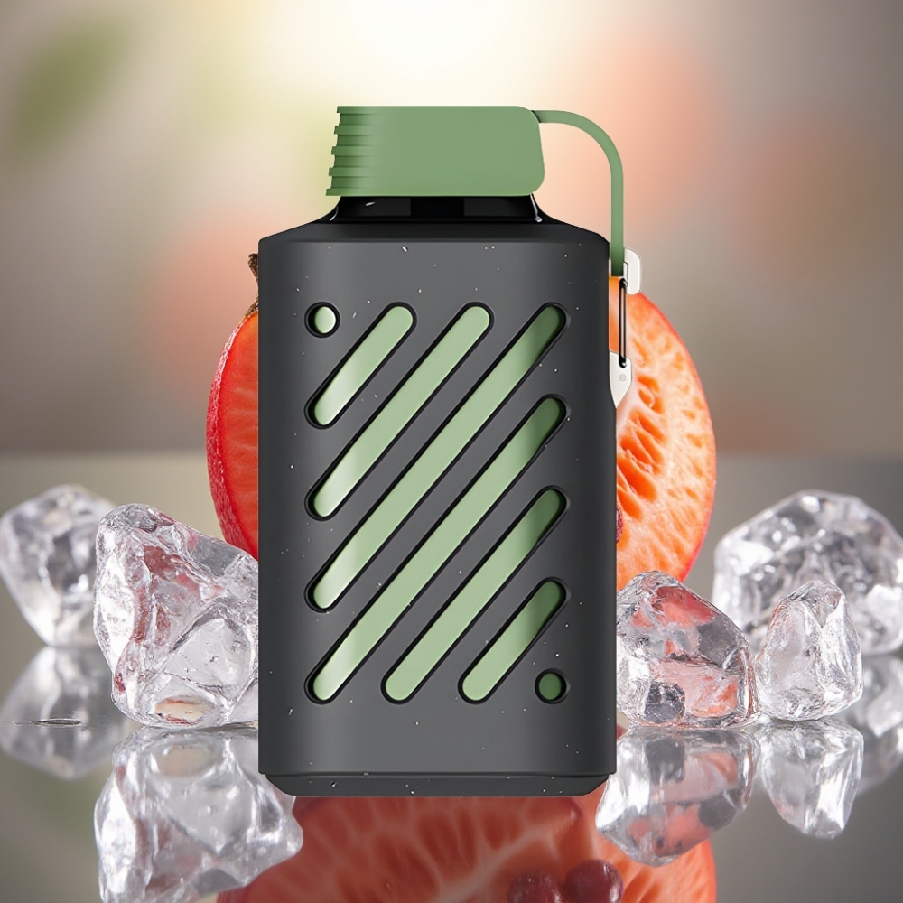 VOZOL GEAR 10000 Kertakäyttöhöyrystin Jäähedelmä (10000 Puffs 20 ml Nestekapasiteetti)