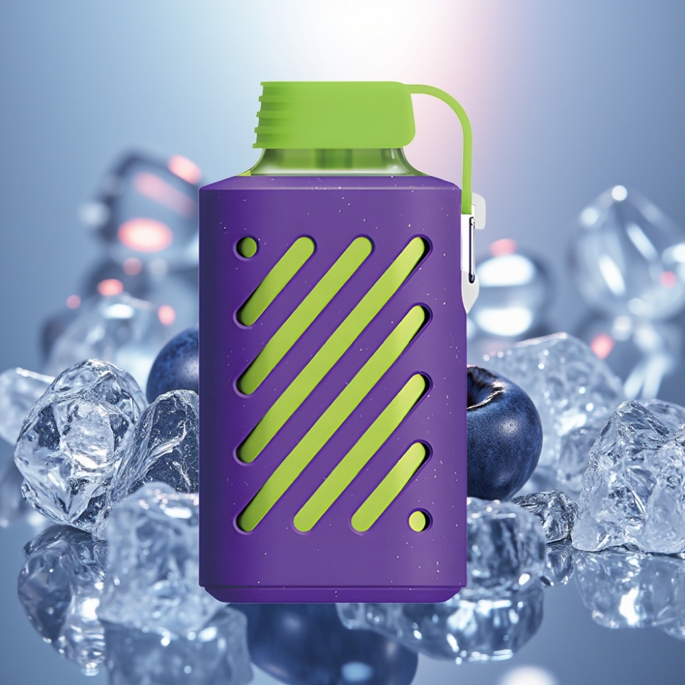 VOZOL GEAR 10000 Käytettä Vape Mustikkajää 10000 Puffs 20 ml Nestekapasiteetti