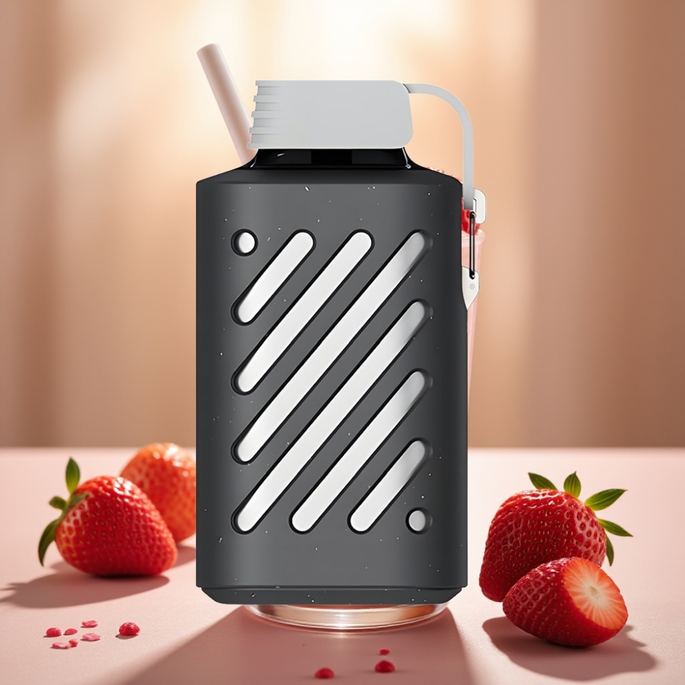 VOZOL GEAR 10000 Käytettävä Vape Mansikkasmoothie – 10000 Puffs 30 Makua VAMT Mesh Coil