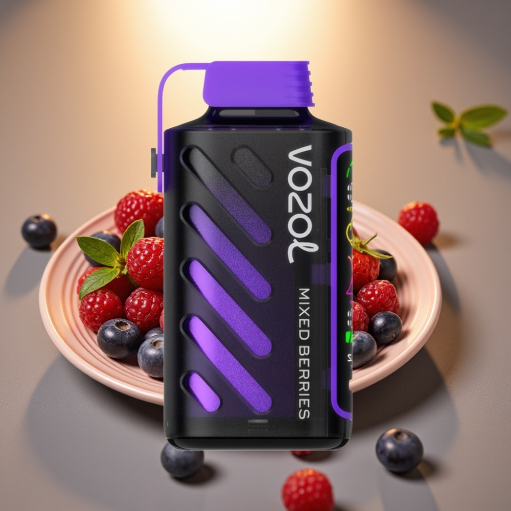 VOZOL Gear Power 20000 Puffs Disposable Vape Sekalaiset Marjat SiLC Tech Dual Mesh Coil