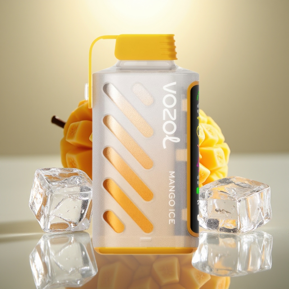 VOZOL Gear Power 20000 Tupakka Näyttö ECO Tilaa Mango-Jää Dual Mesh Käämi