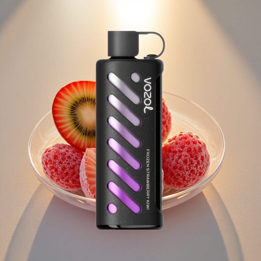 VOZOL Gear Shisha 25000 Puffaa Jäätynyt Mansikka-Kiivi SiLC Tech