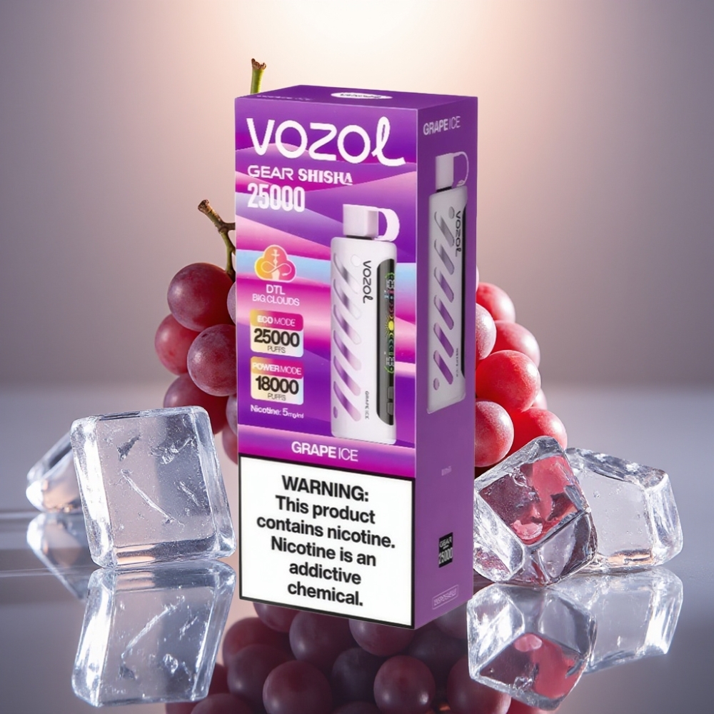 VOZOL Gear Shisha 25000 Puffs Dual Mesh Dual Modes Viinijää