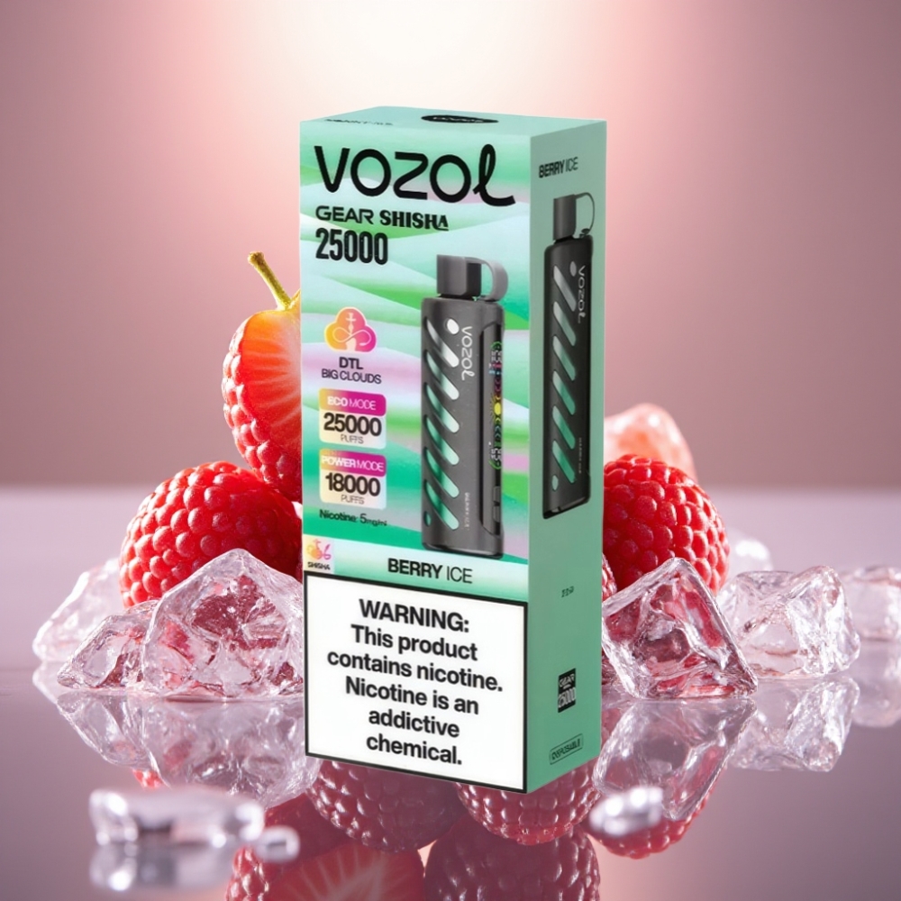 VOZOL Gear Shisha 25000 Puffs Dual Mesh Marjajää