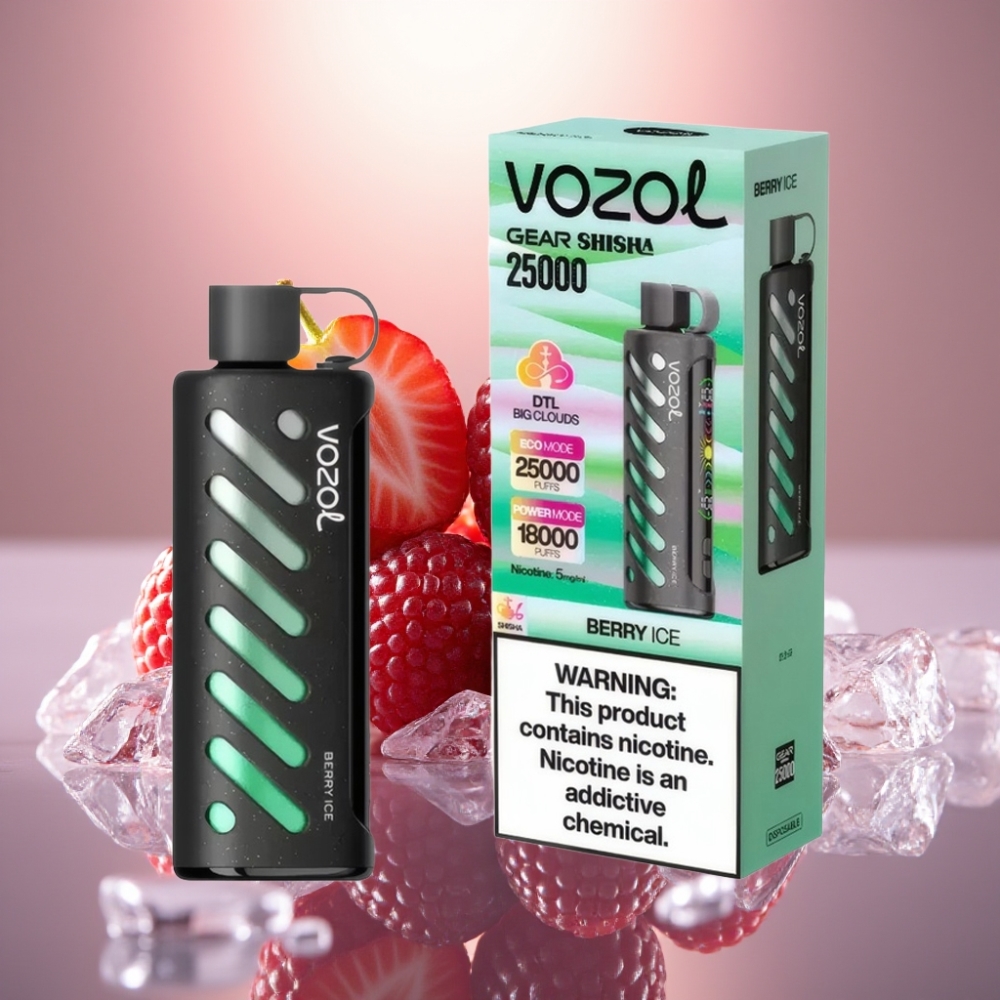 VOZOL Gear Shisha 25000 Puffs Dual Mesh Marjajää