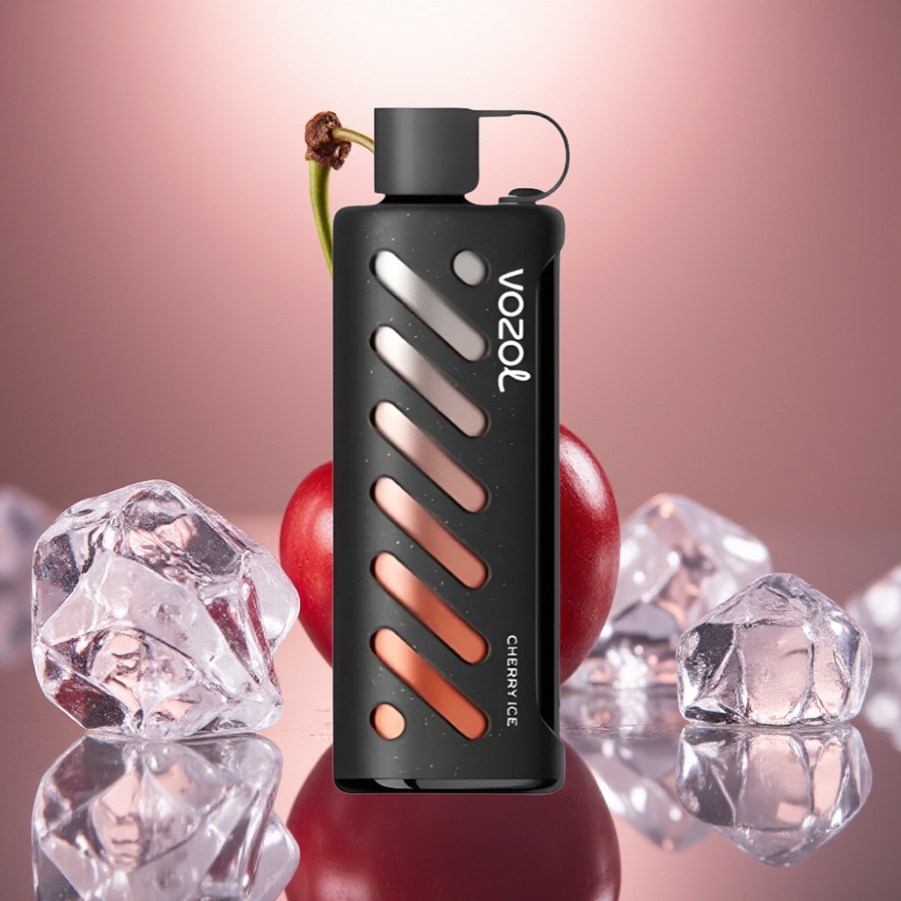 VOZOL Gear Shisha 25000 Puffs Kirsikkajää Dual Mesh Dual Modes 1000mAh