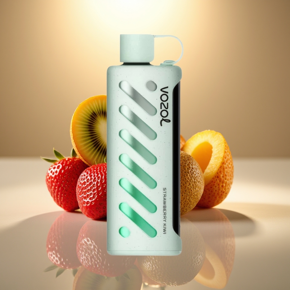 VOZOL Gear Shisha 25000 Puffs Mansikkakiivi SiLC Tech Dual Mesh