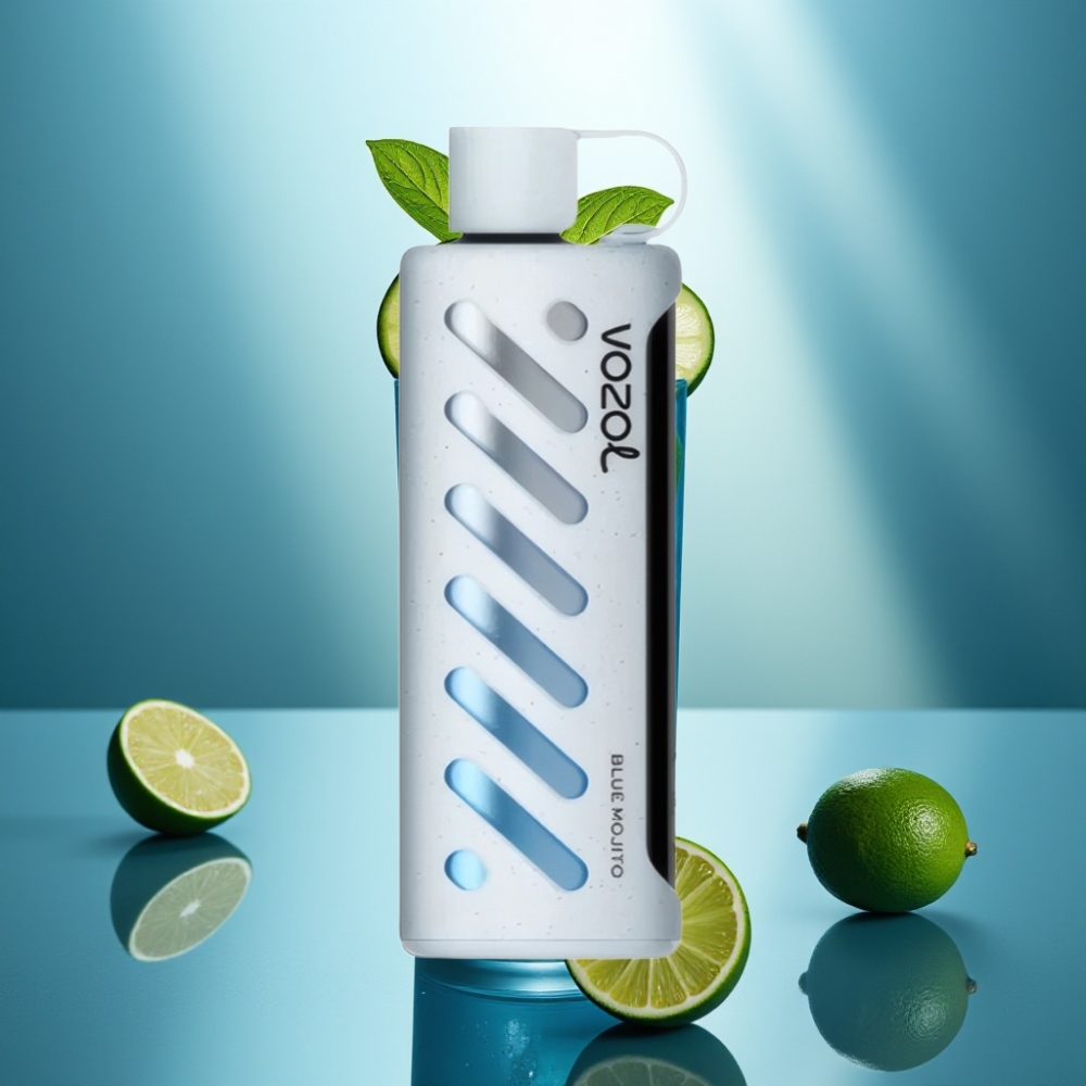VOZOL Gear Shisha 25000 Puffs Sininen Mojito - Dual Mesh Dual Modes - 1000mAh