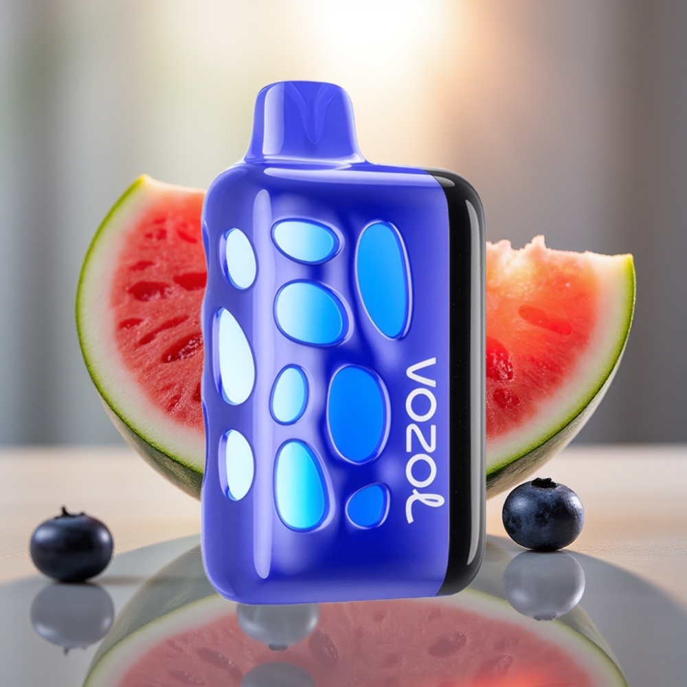 VOZOL RAVE 40000 Disposable Mustikkavesimeloni 270° Hehku Design 1000mAh