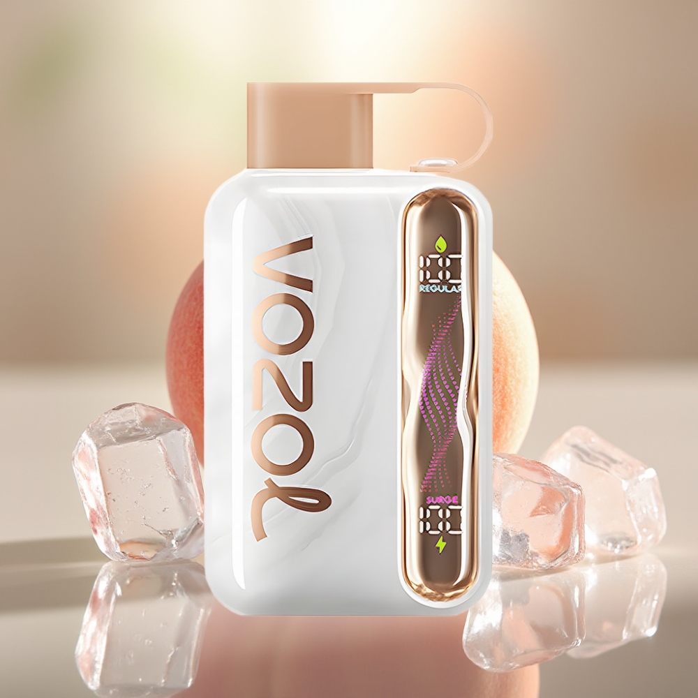 VOZOL STAR 40000 Puffs Kertakäyttöinen Vape Persikka-Jää 1000mAh Type-C