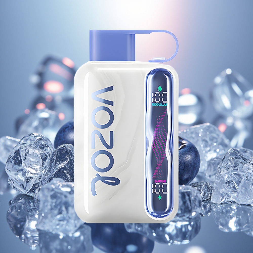 VOZOL STAR 40000 Puffs Käytettävä Vape Mustikkajää (1000mAh Type-C)