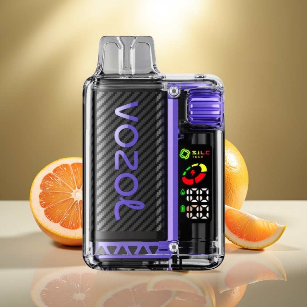 VOZOL Vista 20000 Tuhkaa Ladattava Vaniljakanan Grapefruitti MTL OLED Näyttö