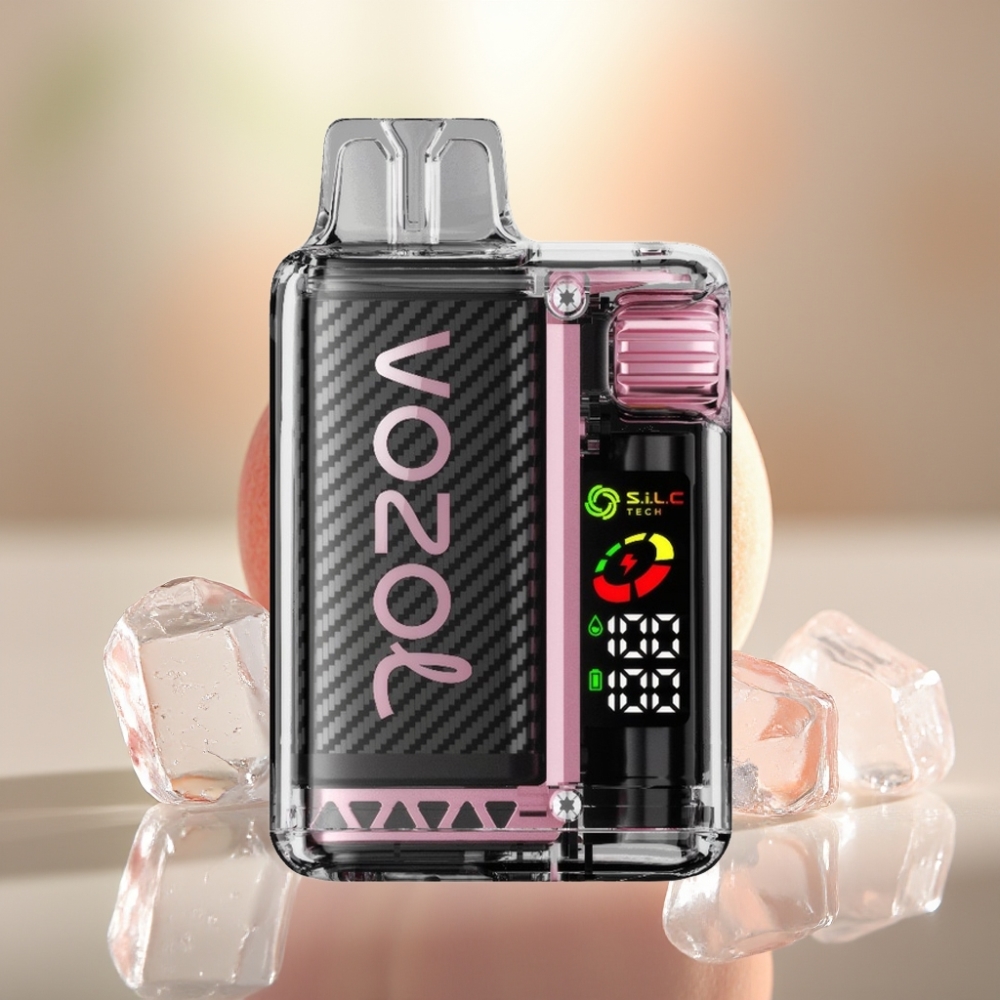 VOZOL Vista 20000 Tupaa Ladattava 650mAh Persikka-Jää