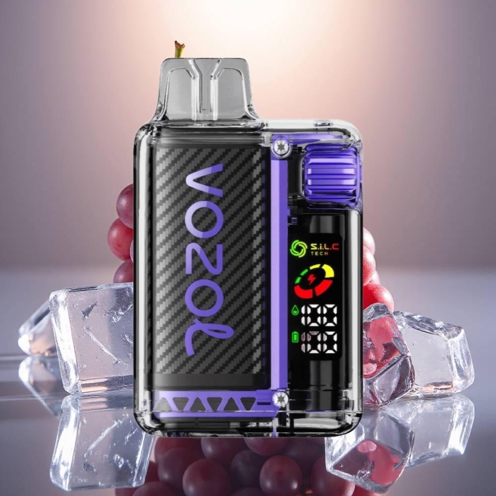 VOZOL Vista 20000 Tupakanparafi Grape Ice 650mAh 2 Nikotiinia