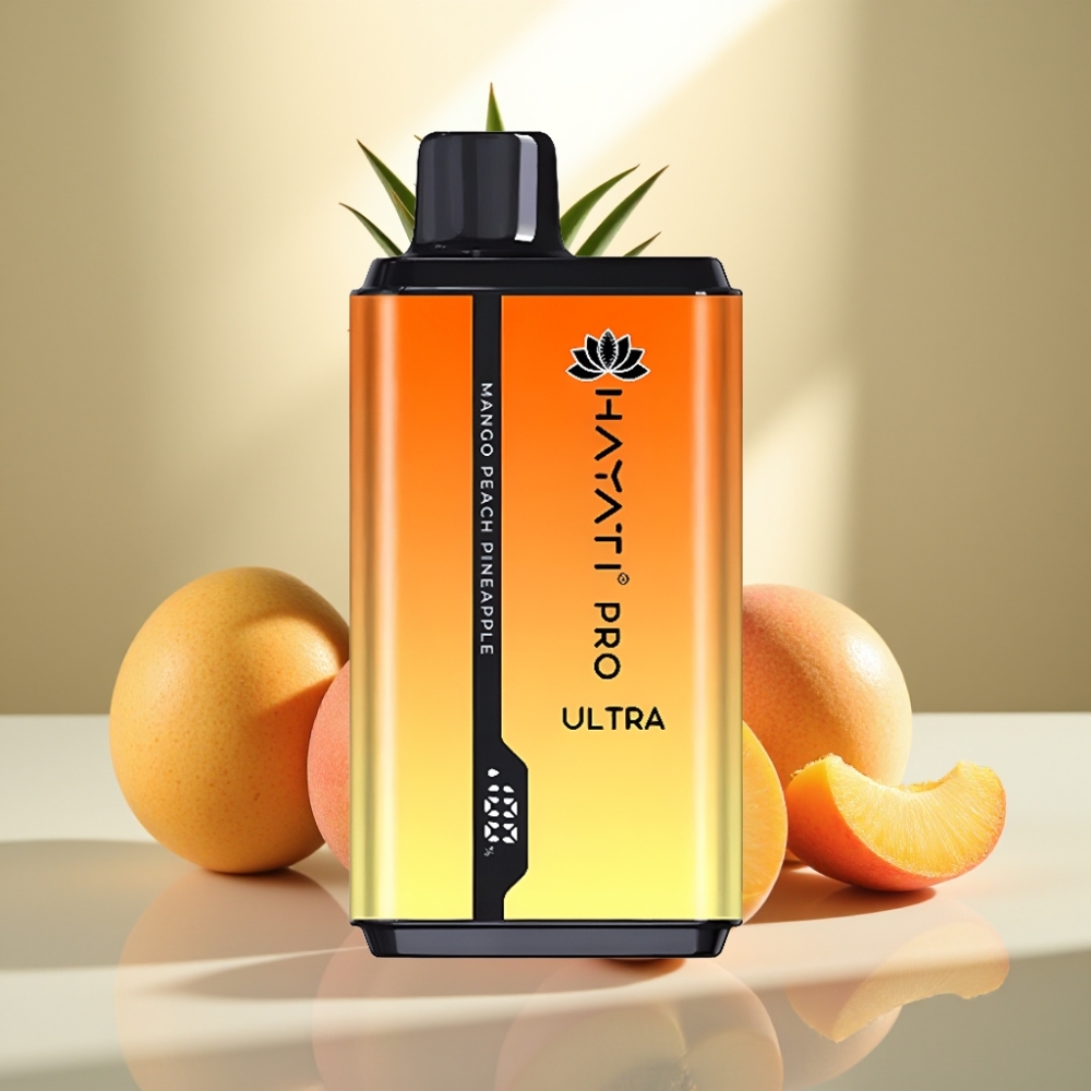 Hayati Pro Ultra 15000 Puffs 850mAh Mango-Persikka-Ananas