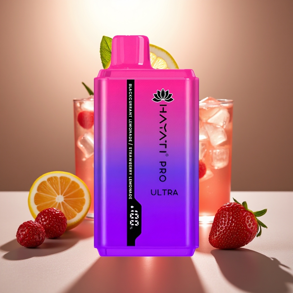 Hayati Pro Ultra 15000 Puffs Mustikka Sitruunalimona Mansikka Sitruunalimona 2×12ml 2