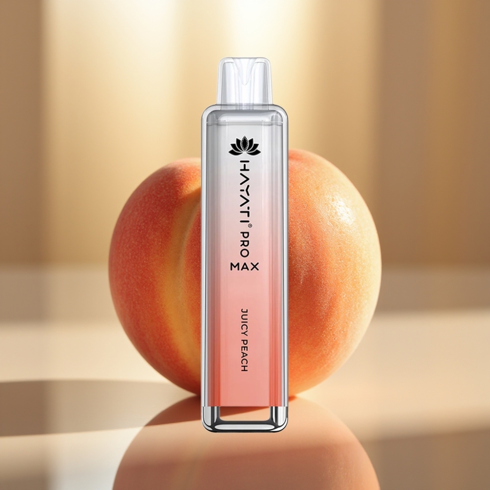 Hayati Pro Max 4000 Puffs - Hämmästyttävä Persikka 1400mAh Akku Ladattava