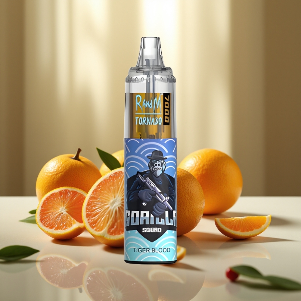 RandM Fumot Tornado 7000 Puffs Disposable Vape Tiikeriveri – 14 ML Type-C RGB