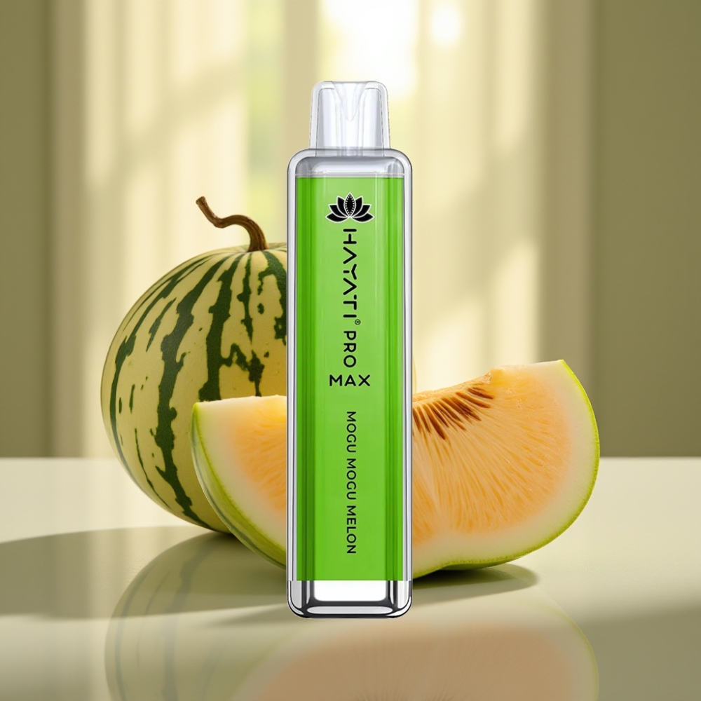 Hayati Pro Max 4000 Puffs Disposable Vape Mogu Mogu Meloni – 1400mAh akku 2ml/10ml säiliö
