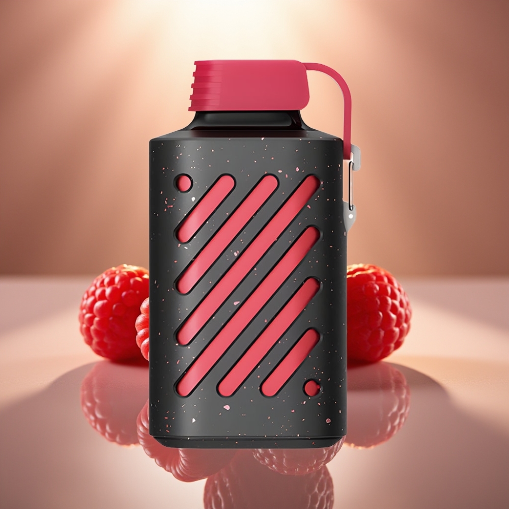 VOZOL GEAR 10000 Kertakäyttöinen Vape Mansikka-Vadelma 10000 Puffia 20 ml Nestemäärä