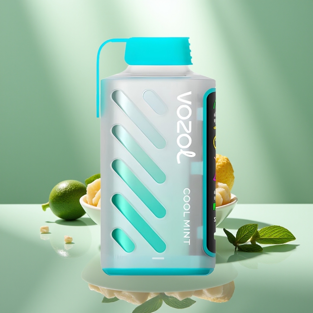 VOZOL Gear Power 20000 Pähkäytettävä Vape Viileä Minttu ja SiLC Tech Dual Mesh Coil