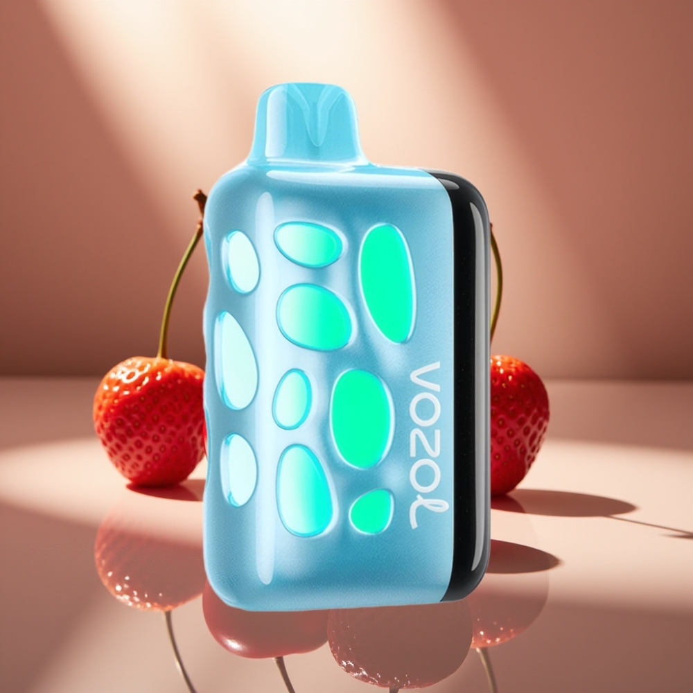 VOZOL RAVE 40000 Kertakäyttö Vape Kirsikka-Mansikka 80 Ladattu 20 Min 1000mAh