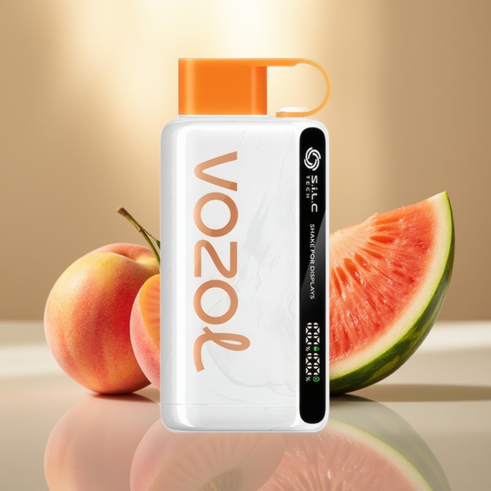 VOZOL STAR 9000/12000 Kertakäyttöhöyrystin Persikka Mango Vesimeloni 650mAh 30 nopeampi lataus