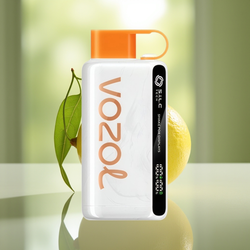 VOZOL STAR 9000/12000 Kertakäyttöhöyrystin Sitruuna-Lime 650mAh PCR-Muovi