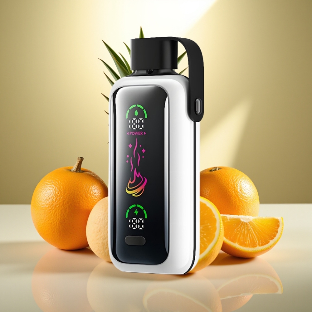 VOZOL Star 20000 Puffs 22 HD Peili Näyttö Appelsiini Ananas Litsi