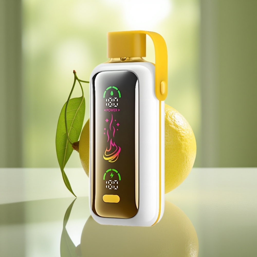 VOZOL Star 20000 Puffs Kertakäyttöhöyrytin Sitruuna-Lime 22 HD-peiliruutu