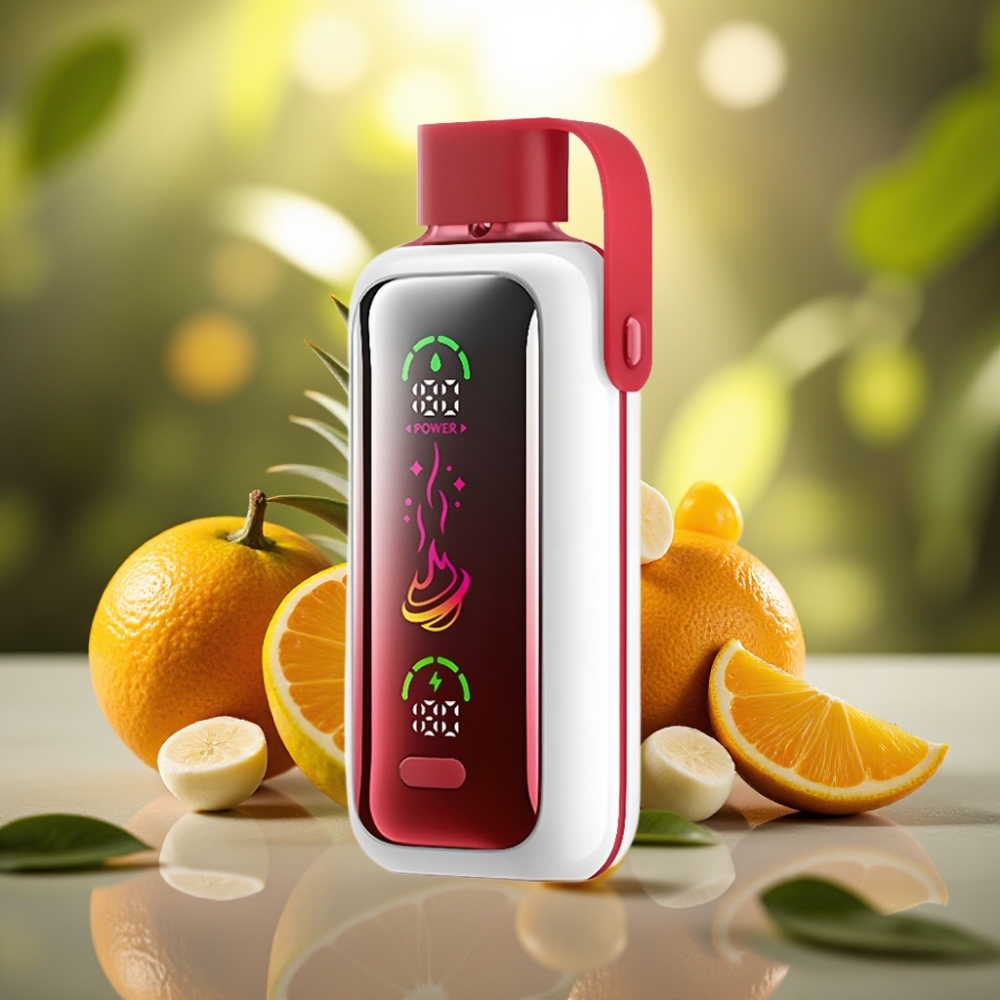 VOZOL Star 20000 Puffs Kertakäyttöinen Vape Trooppinen Räjähdys 650mAh Dual Mesh