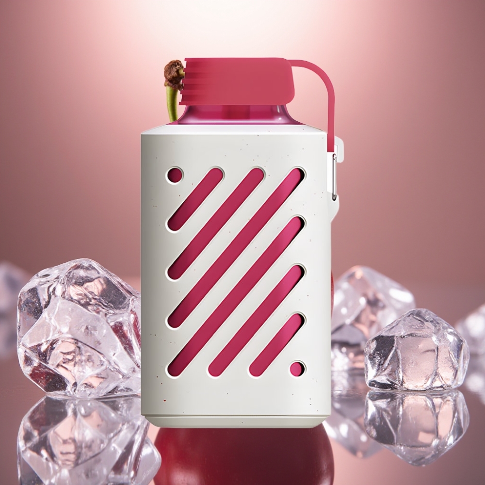 VOZOL GEAR 10000 Kertakäyttöinen Vape Kirsikkajää – 10000 Puffs 30 Makua 20 ml Nestettä