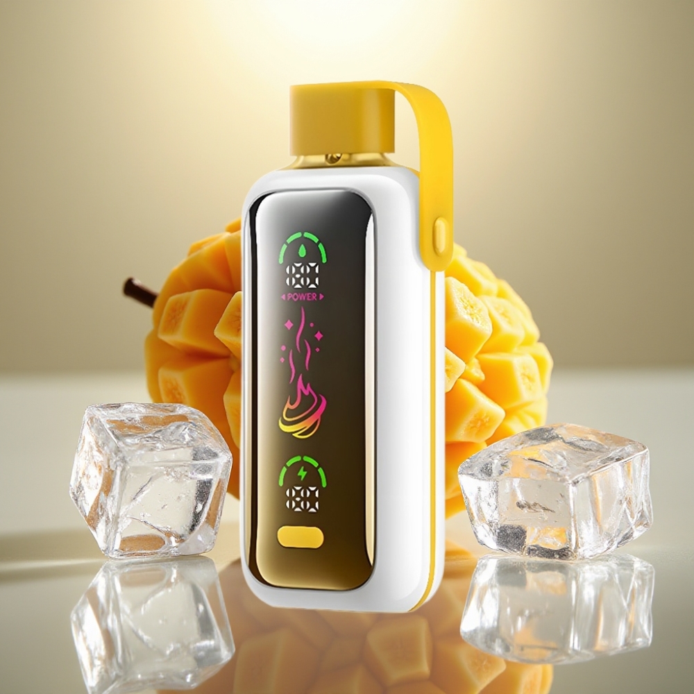 VOZOL Star 20000 Puffs Kertakäyttöinen Vape Mango-Jää 22 HD Peili näyttö