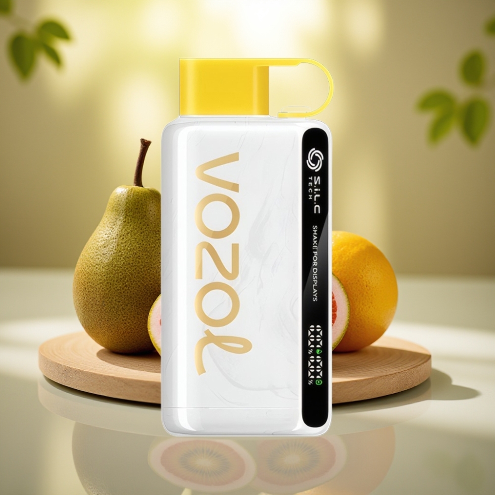 VOZOL STAR 9000/12000 Käytöstä Poistettava Vape Kiivi-Kärsimyshedelmä-Guava 650mAh Akku Jälkikäyttöistä Muovia